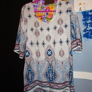 O.Y.S- Ouyishang Summer Paisley Dress